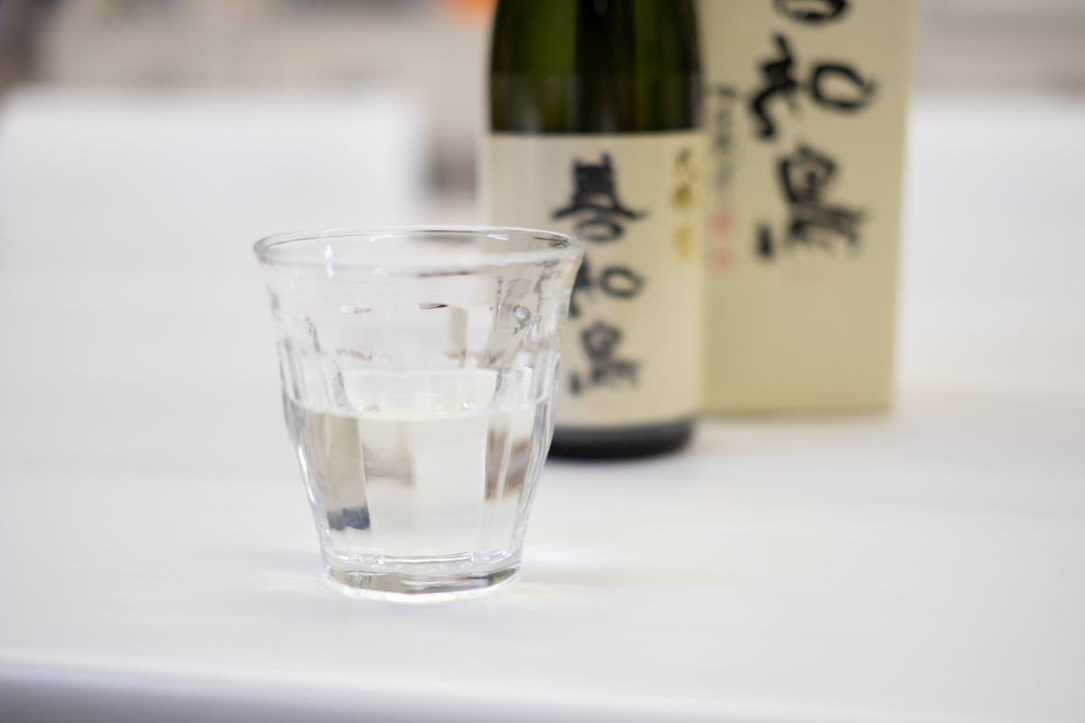 西田酒造「善知鳥」グラス